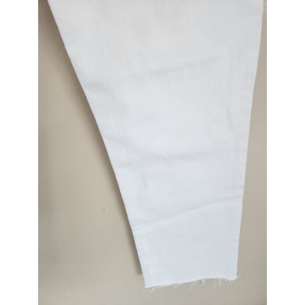 NWD RE/DONE Originals 70s Stove Pipe HR Straight Leg Jeans Size 24 White #BA405 - Picture 7 of 16
